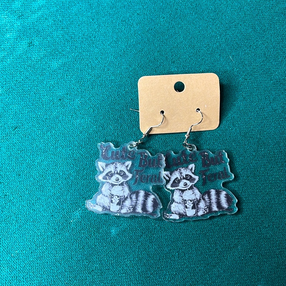 Cute but Feral Earrings